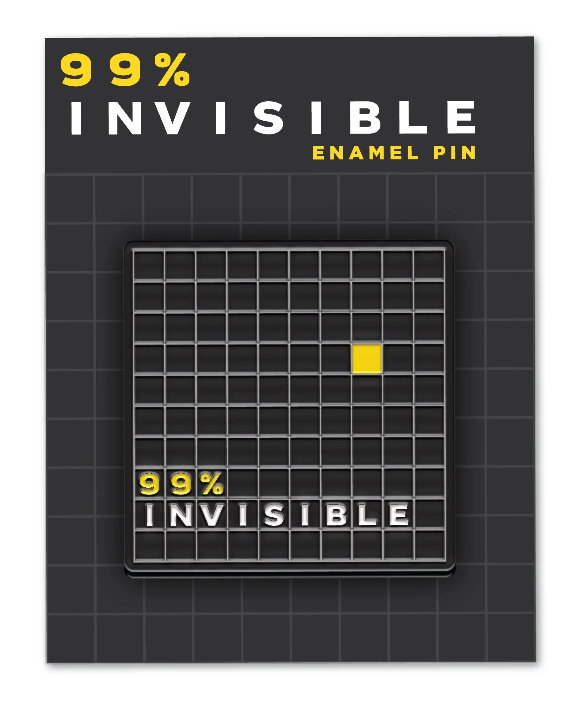 99% Invisible: Enamel Pin