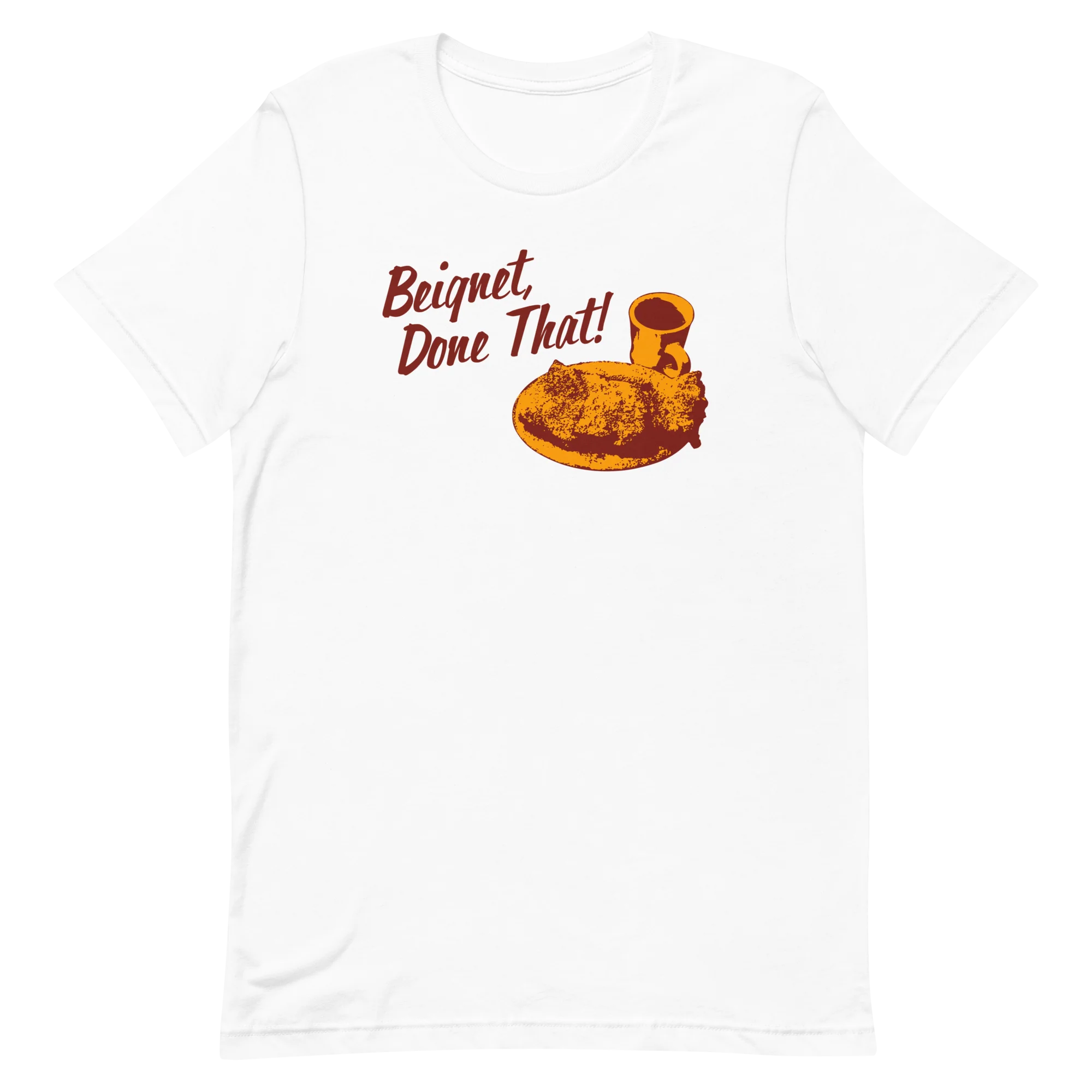 Conan O'Brien Needs A Friend: Beignet, Done That T-shirt (White) - Image 2