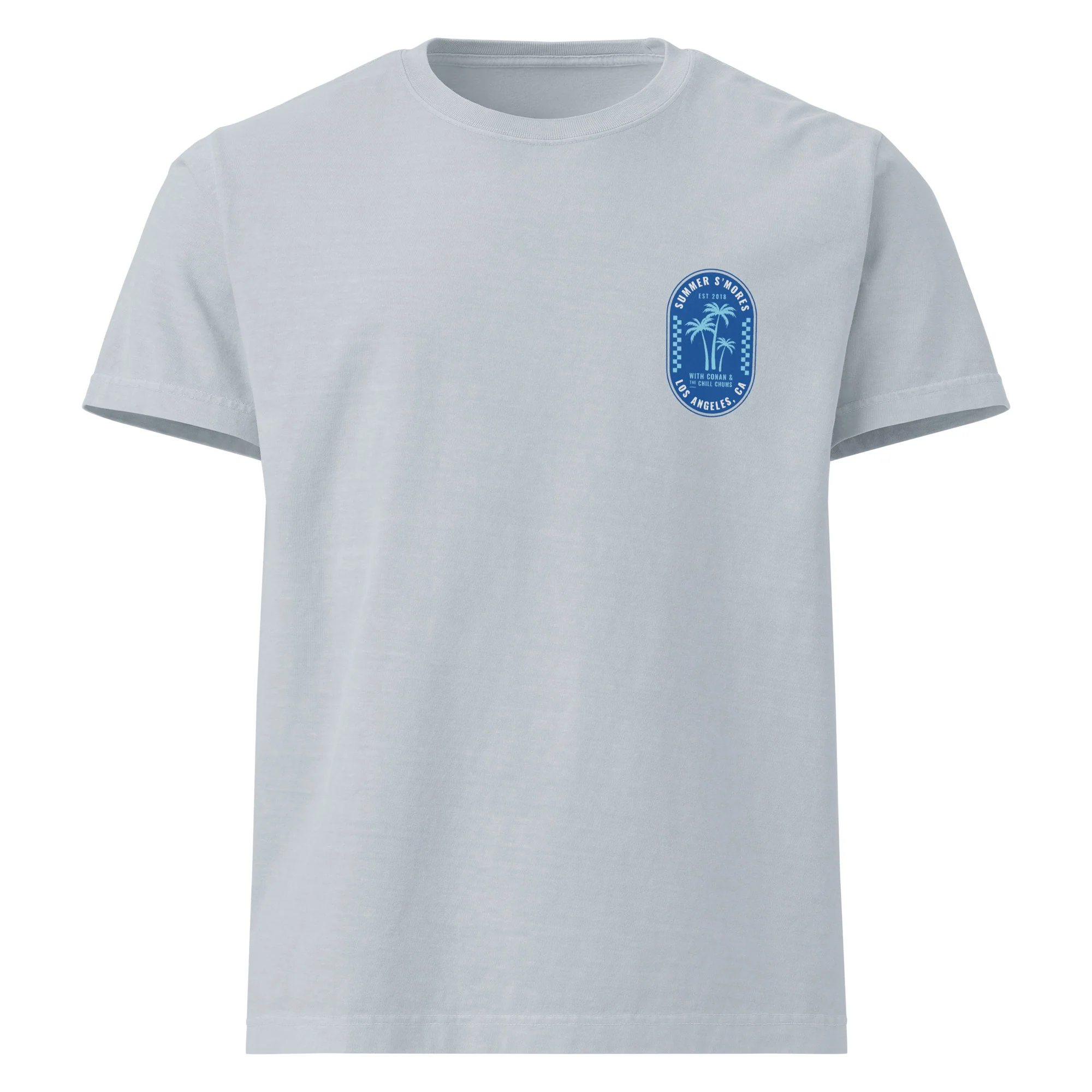 Conan O'Brien Needs A Friend: Summer S'mores 25 Oversized Palms T-shirt
