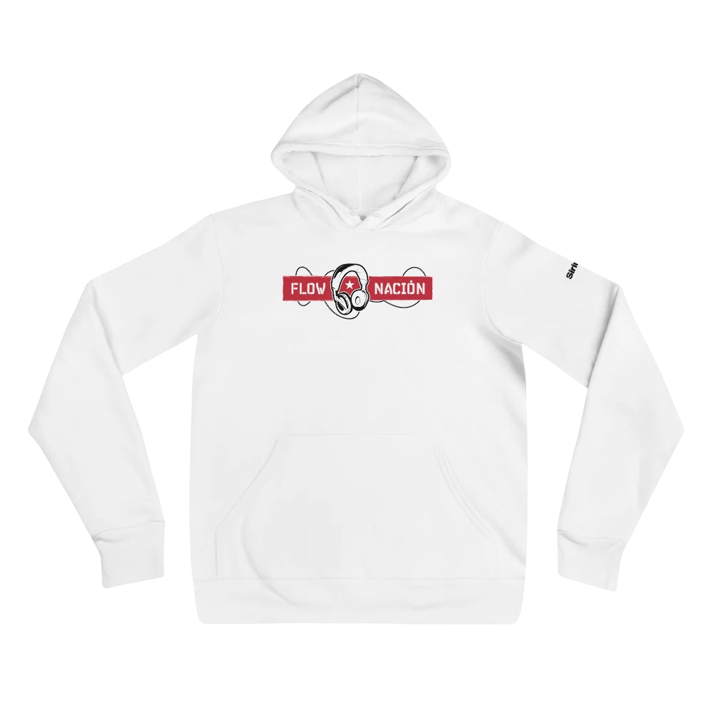 Flow Nacion: Hoodie (White) - Image 2
