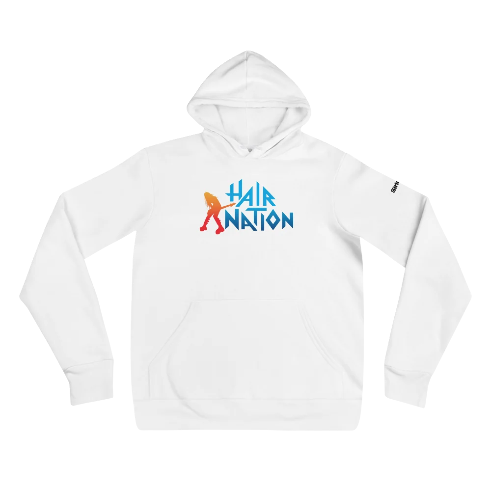 Hair Nation: Hoodie (White) - Image 2
