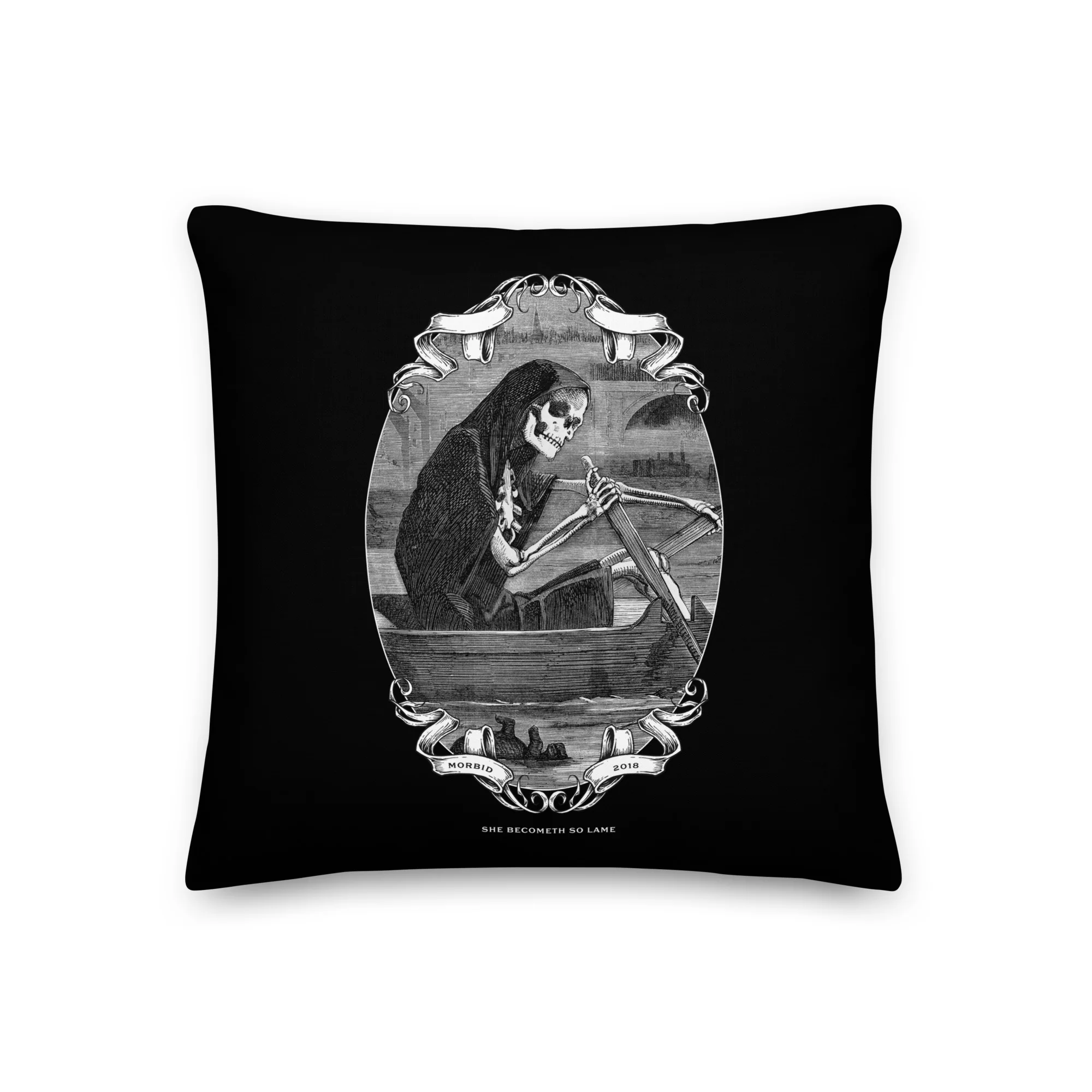 Morbid: Becometh Pillow - Black
