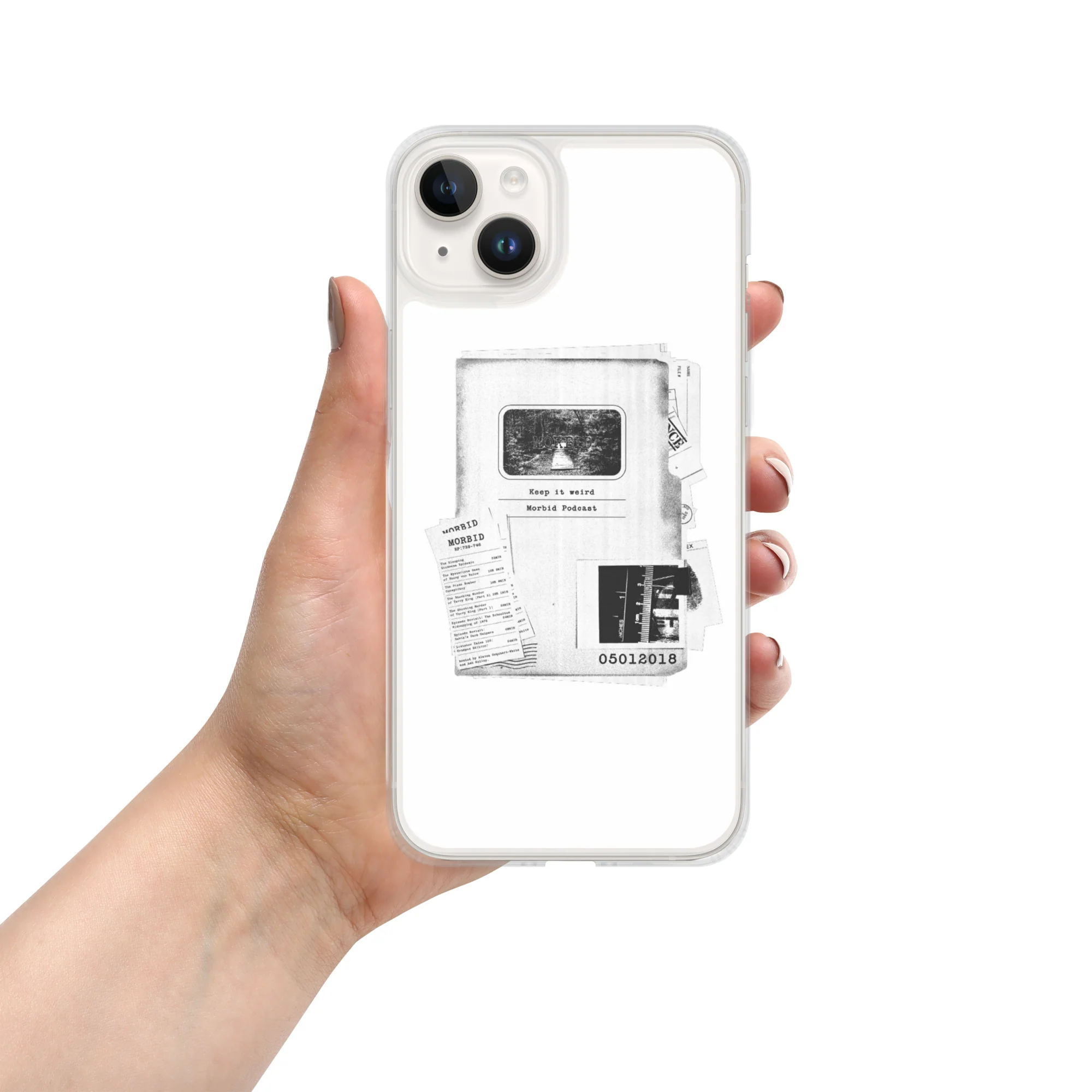 Morbid: Signature MagSafe® Clear iPhone® Case - Image 2