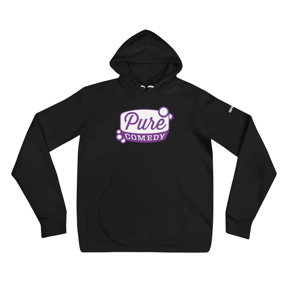 Pure Comedy: Hoodie (Black) - Image 2
