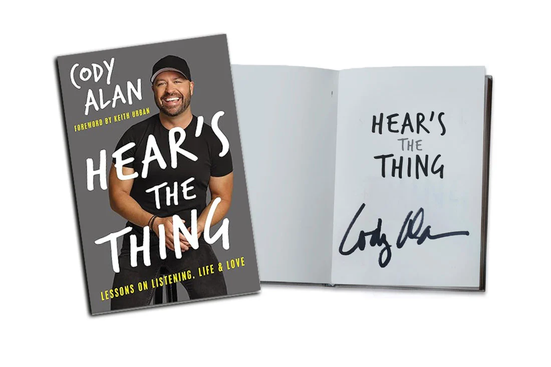 SIGNED: Hear's the Thing: Lessons on Listening, Life, and Love