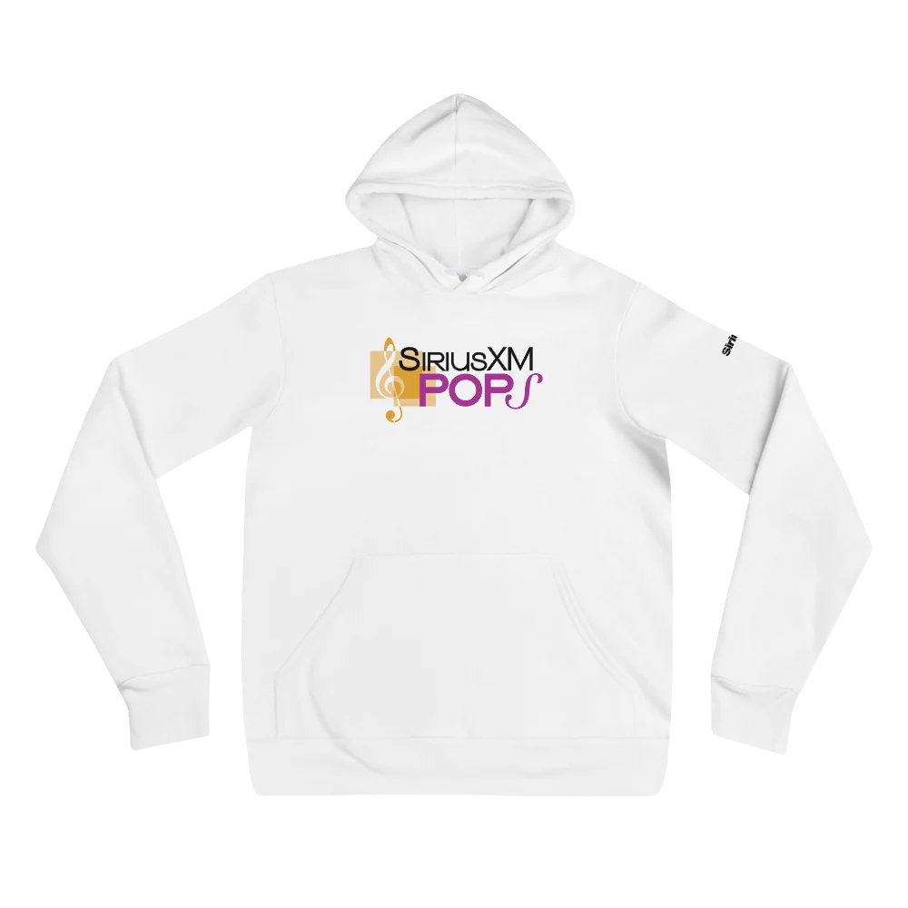 SiriusXM Pops: Hoodie (White) - Image 2