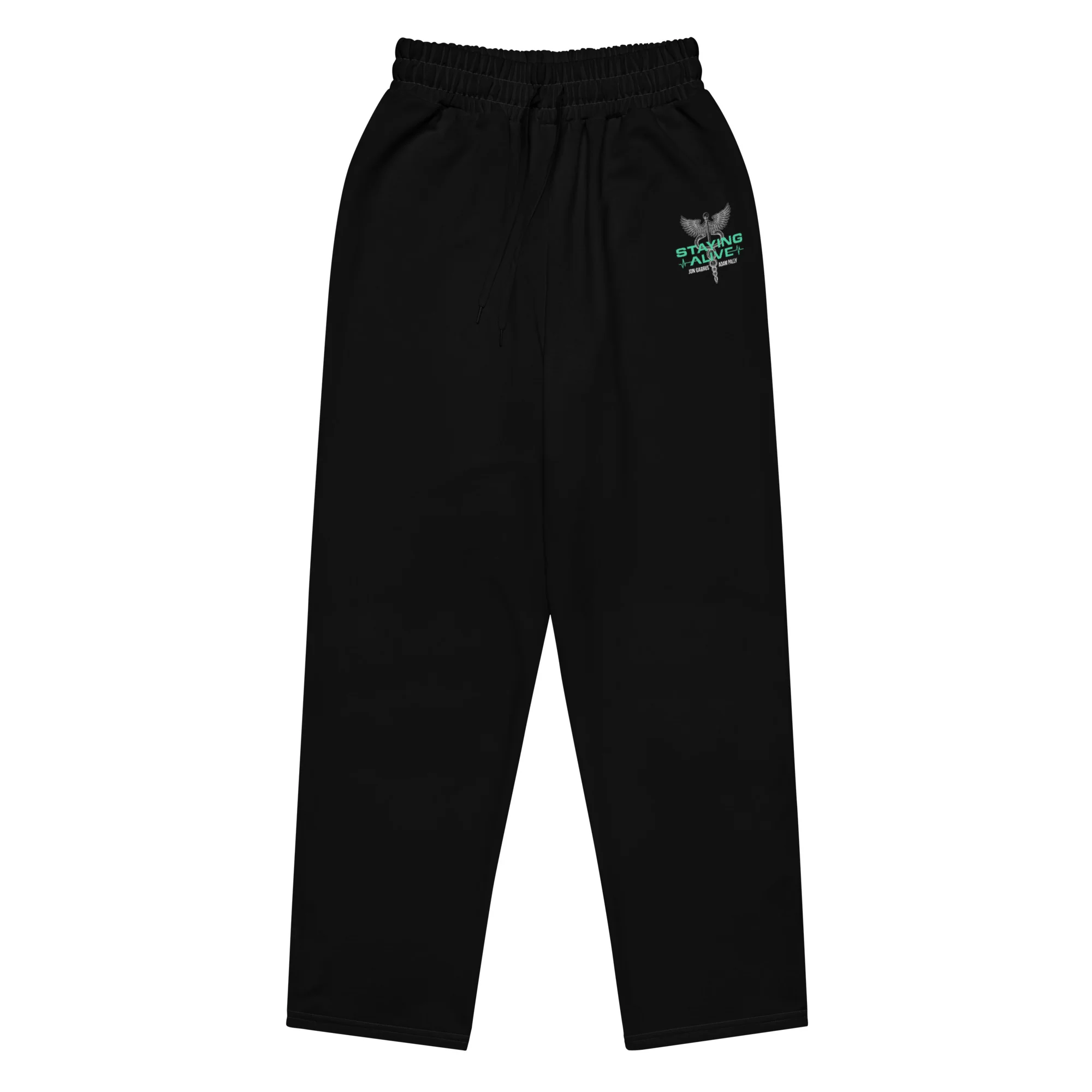 Staying Alive: Wide-Leg Joggers