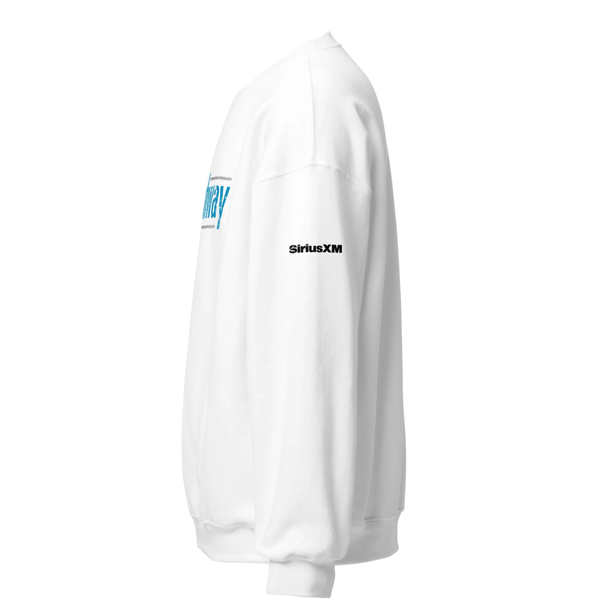 The Highway: Blue Logo Sweatshirt (White) - Image 2